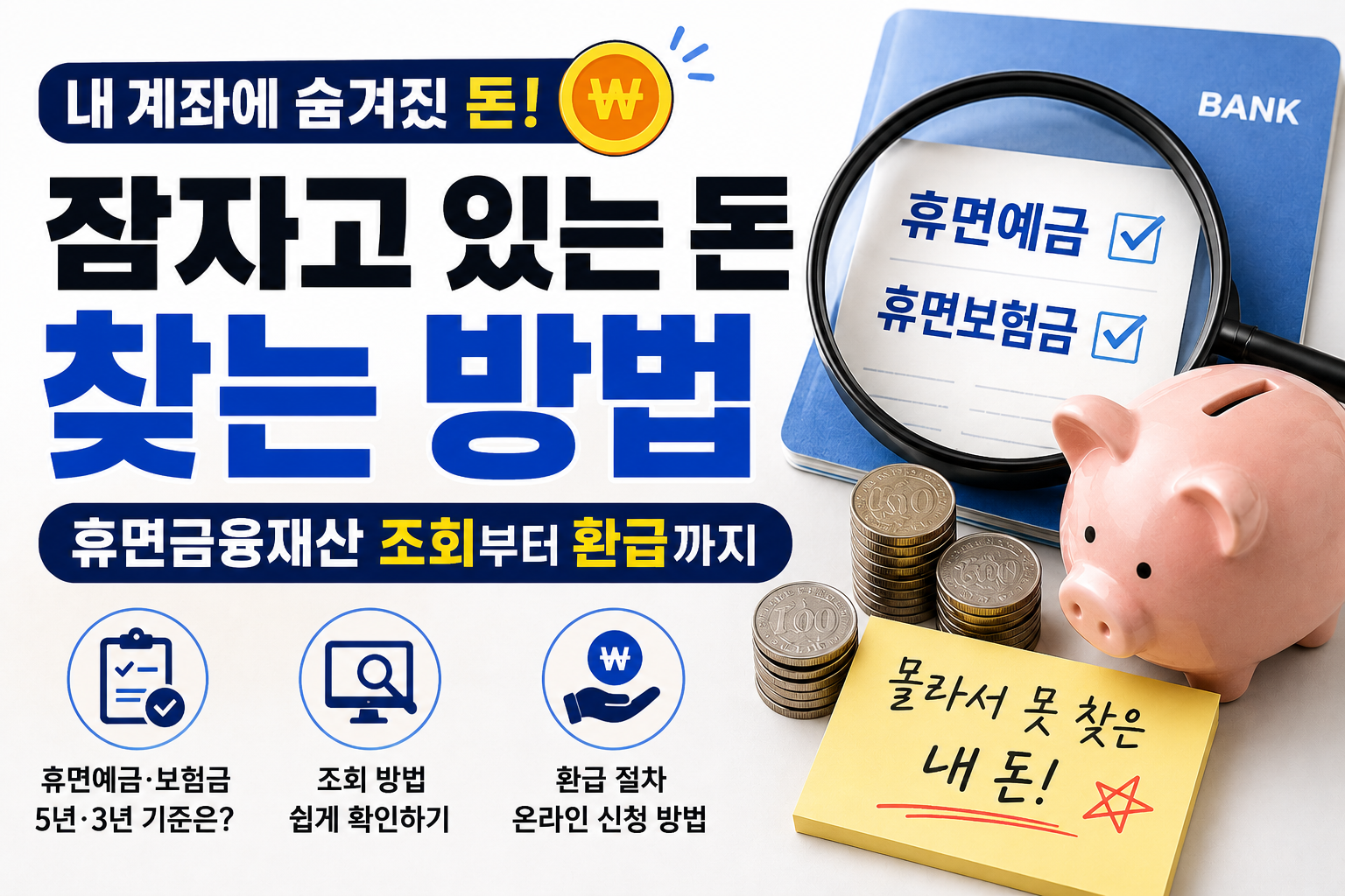 휴면금융자산 찾는법 썸네일
